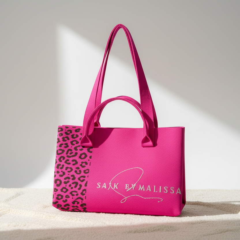 Pink Bag - Corrected Colors Cream Surface