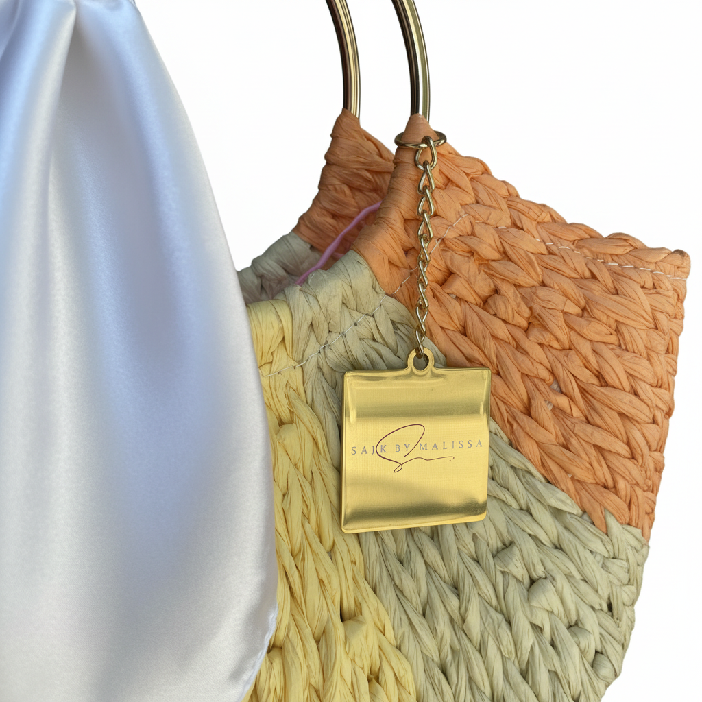 Sajk by Malissa Gold Tag Detail
